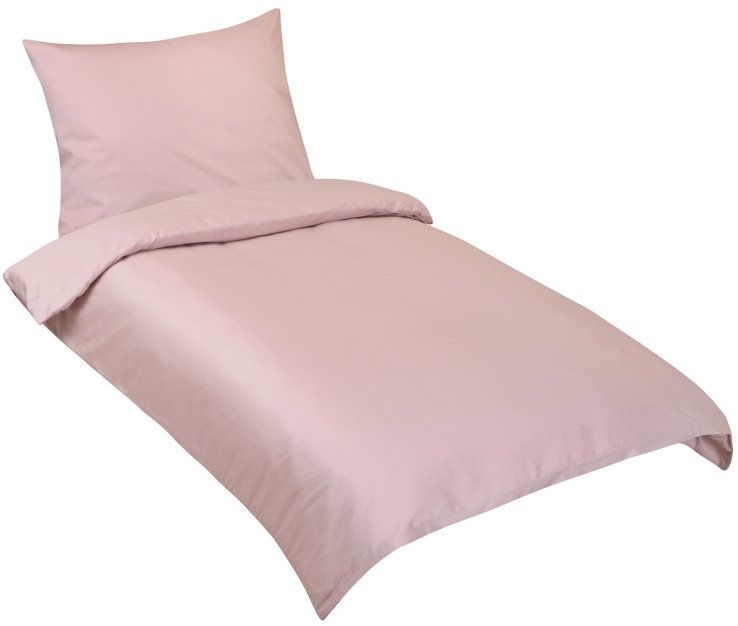 BELLATEX Povlečení bavlna LUX 91/010 UNI růžová 140 × 200, 70 × 90 cm