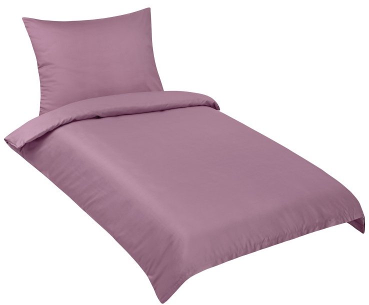BELLATEX Povlečení bavlna LUX 91/021 UNI burgundy 140 × 200, 70 × 90 cm