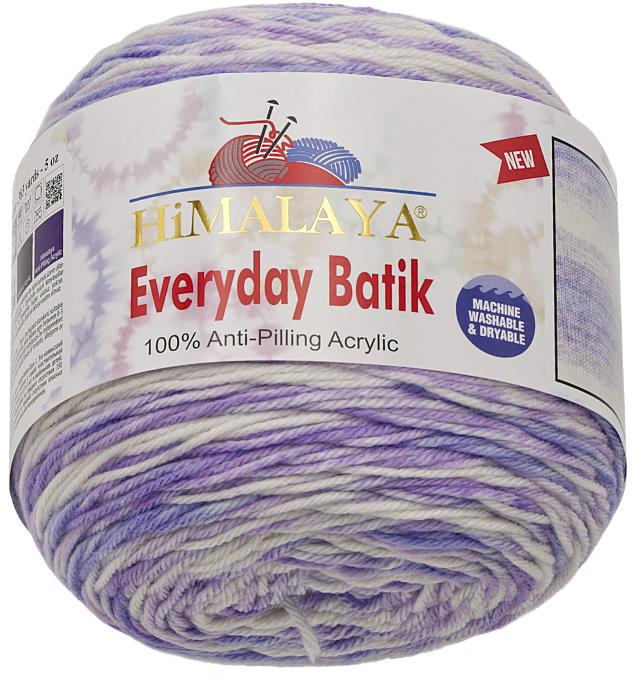 Bellatex Everyday Batik 140 g - 74211 bílá, fialová
