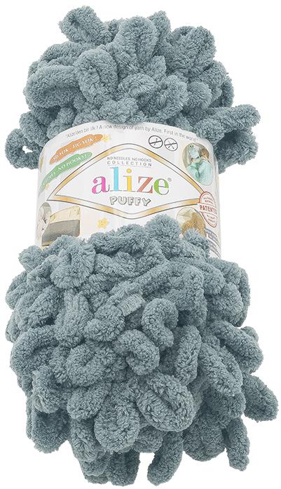 Vlnika Puffy 100 g - 87 tmavě šedá