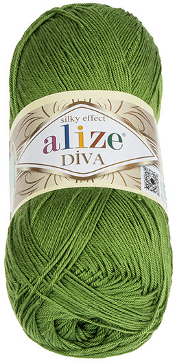 BELLATEX Příze Diva 100 g - 210 zelená