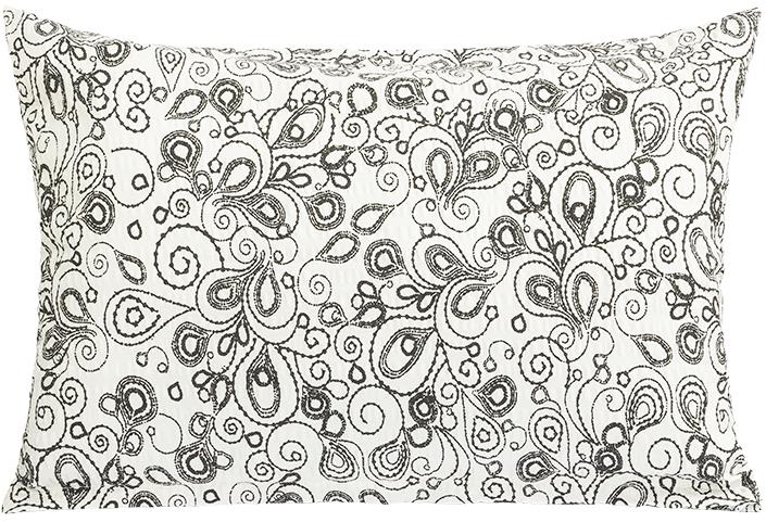 BELLATEX Povláček 80/082 50 × 70 cm květy šedobílé