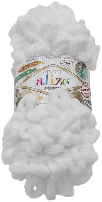 Bellatex Příze Puffy 100g - 55 bílá