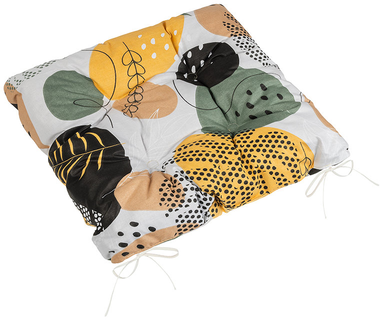 BELLATEX Adéla Sedák 41/232 prošívaný 40 × 40 cm oblázky béžové