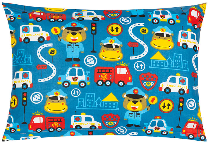 BELLATEX Viola polštářek 40 × 60 cm 45/084 záchranáři