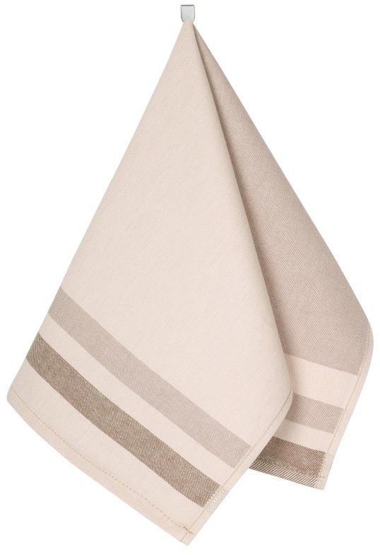 BELLATEX Utěrka 1 ks, 50 × 70 cm, 405 hnědobéžová