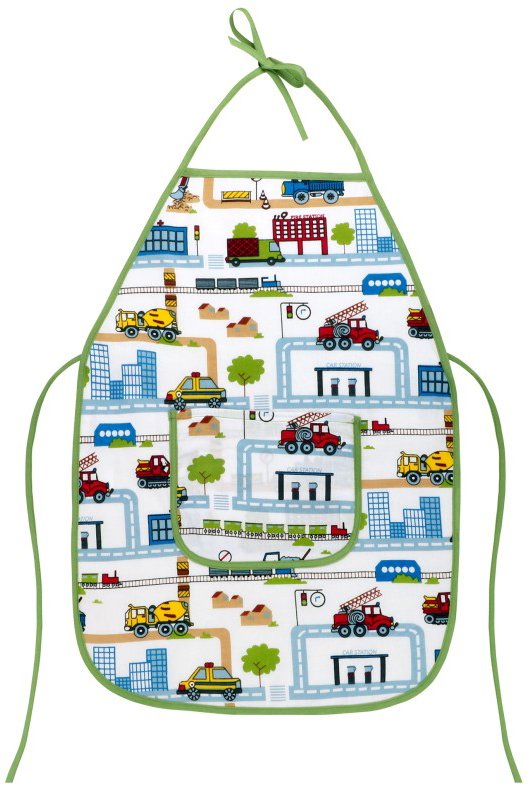BELLATEX Zástěra dětská Adéla 47 × 60 cm ( 5-8 let ) 7850/055 město