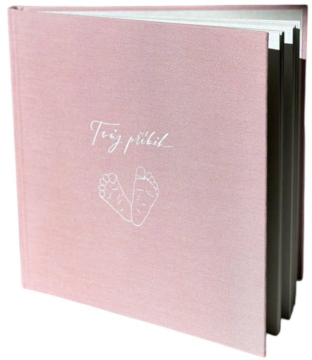 Be Nice EKO Deník pro miminko Tvůj příběh - holčička