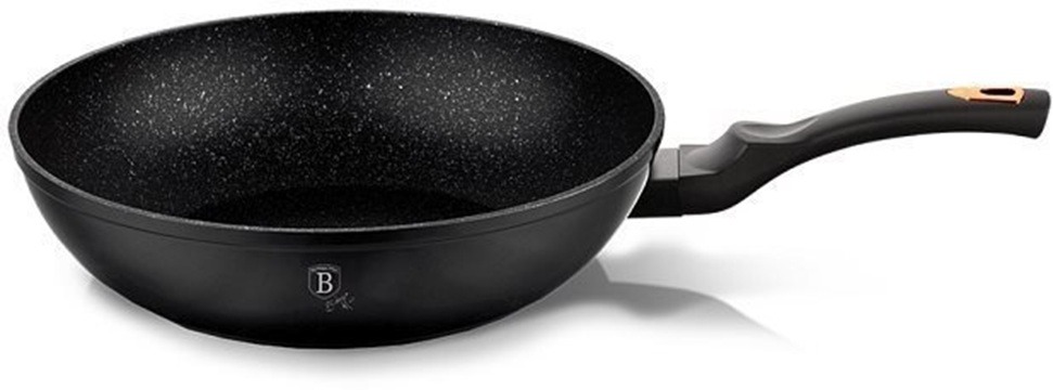 BerlingerHaus WOK Pánev s mramorovým povrchem 28cm Black Rose Collection BH-1638