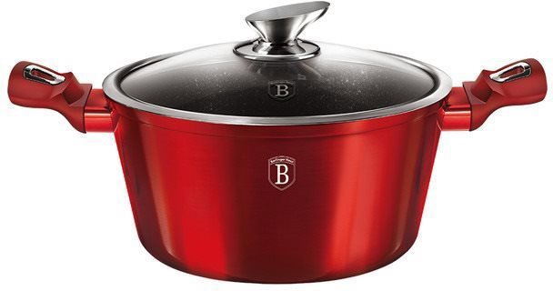 BerlingerHaus Kastrol 24cm Burgundy Metallic Line BH-1257