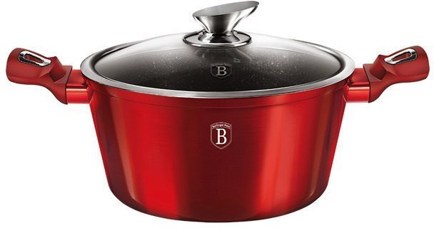BerlingerHaus Kastrol 28cm Burgundy Metallic Line BH-1258