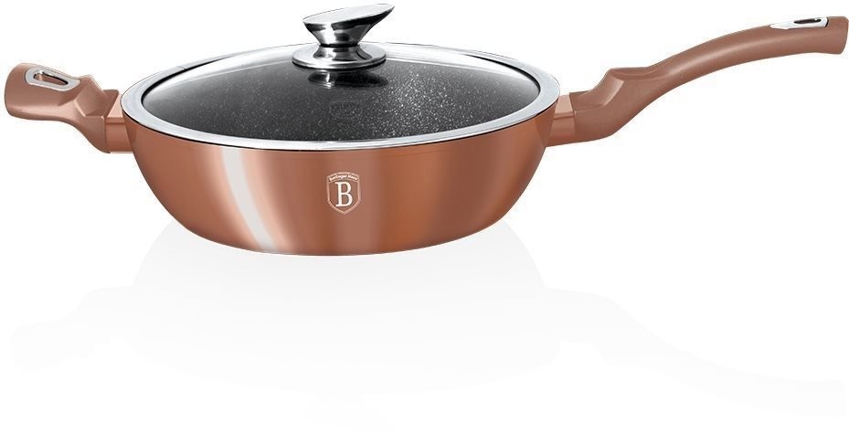 BerlingerHaus Pánev hlub. s pokl. 28cm Rosegold Metallic Line
