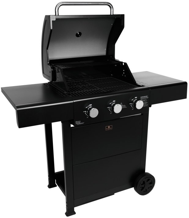 BERLINGERHAUS Plynový gril Outdoor 3 hořáky