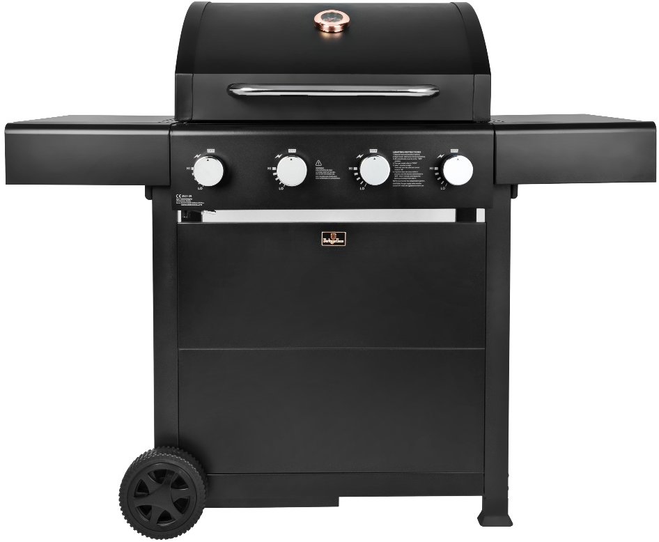 BERLINGERHAUS Plynový gril Outdoor 4 hořáky