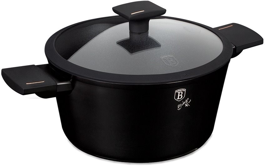 BerlingerHaus Monaco Collection Kastrol s poklicí s titanovým povrchem 24 cm