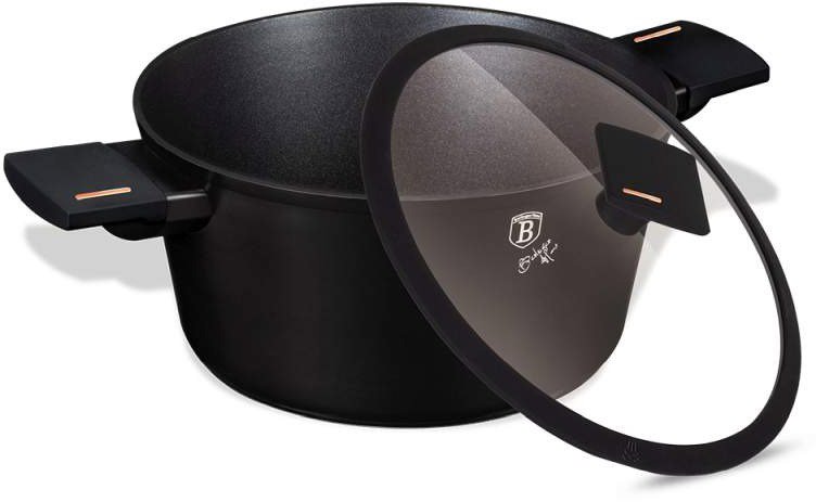 BerlingerHaus Monaco Collection Kastrol s poklicí s titanovým povrchem 20 cm