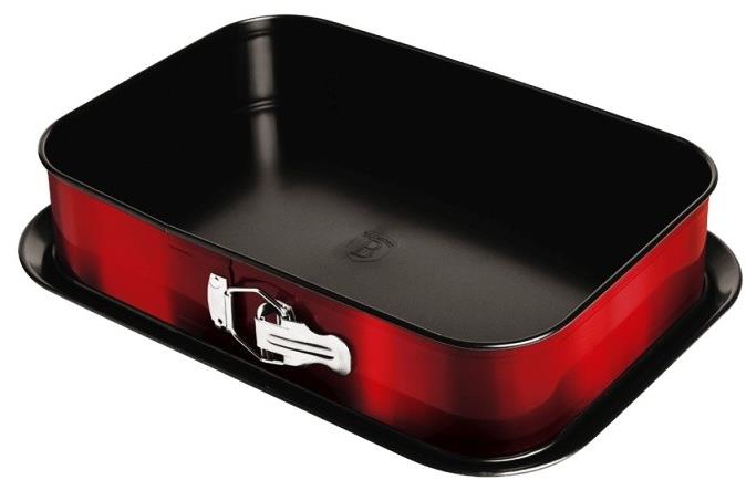BERLINGERHAUS Forma s nepřilnavým povrchem 2v1 Burgundy Metallic Line 39 × 27 × 7,5 cm