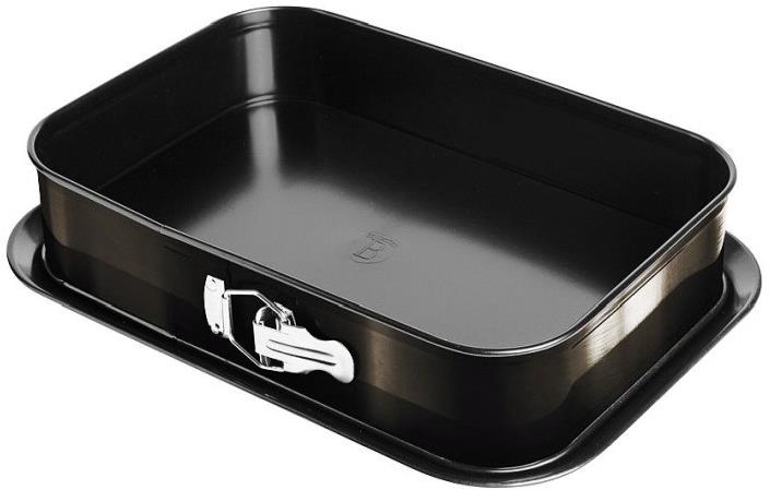 BERLINGERHAUS Forma s nepřilnavým povrchem 2v1 Shiny Black Collection 39 × 27 × 7,5 cm