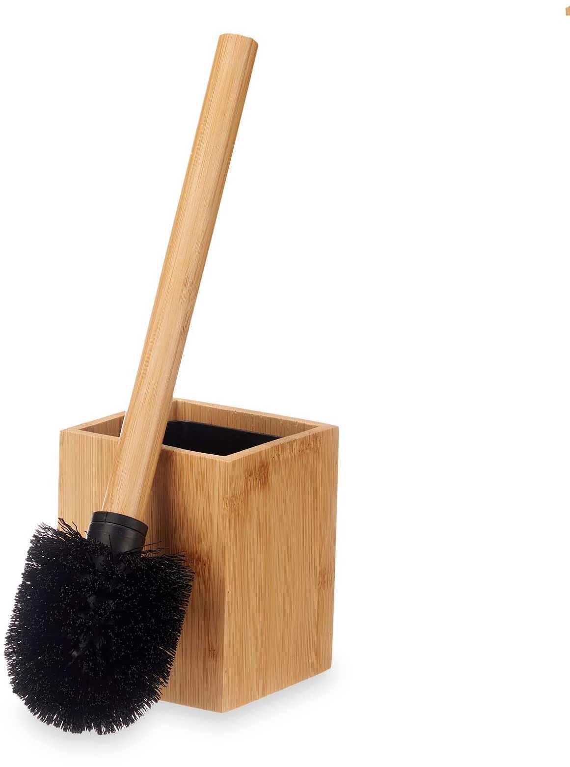 Berilo WC kartáč v bambusové nádobě, 10 × 10 × 36 cm
