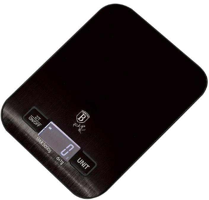 BERLINGERHAUS digitální nerez 5 kg Black Silver Collection