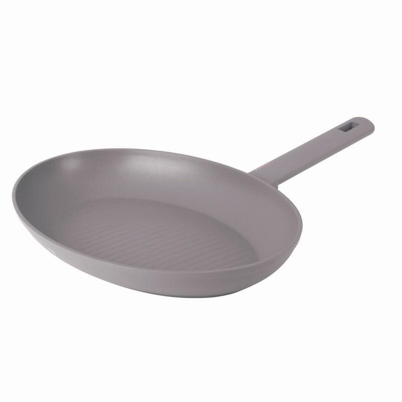 BERLINGERHAUS Pánev na ryby a steaky s titanovým povrchem 35 cm Taupe Collection
