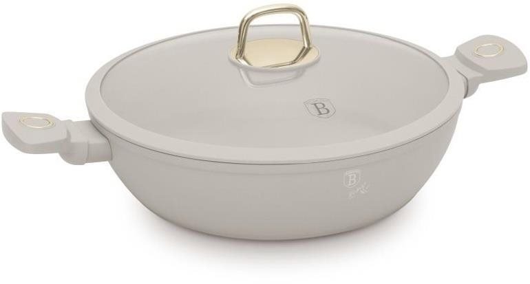BERLINGERHAUS Pánev s titanovým povrchem a poklicí 28 cm Sahara Collection