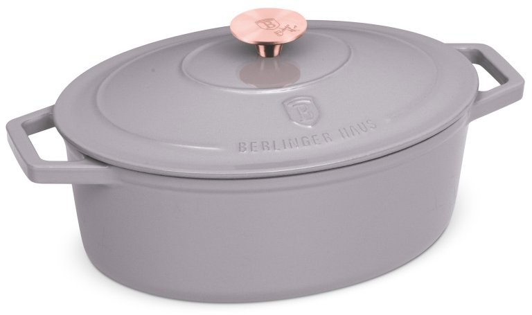BerlingerHaus Taupe Collection Pekáč s poklicí 30 cm litinový