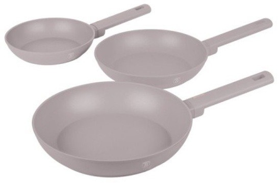 BerlingerHaus Taupe Collection Sada pánví s titanovým povrchem 3 ks