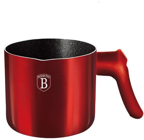 BERLINGERHAUS Mlékovar s mramorovým povrchem 1,2 l Burgundy Metallic Line