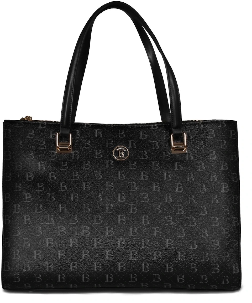 BERTOO Cestovní kabelka Valentina black logo