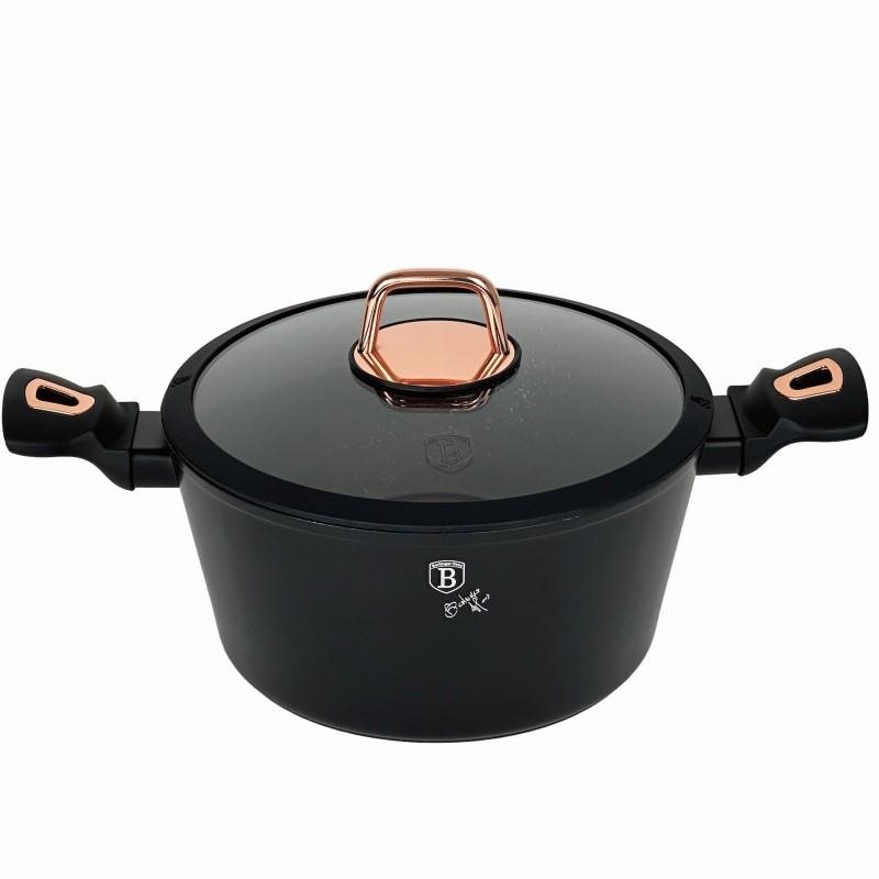 Berlingerhaus Kastrol Black Rose Collection, 24 cm BH-8165