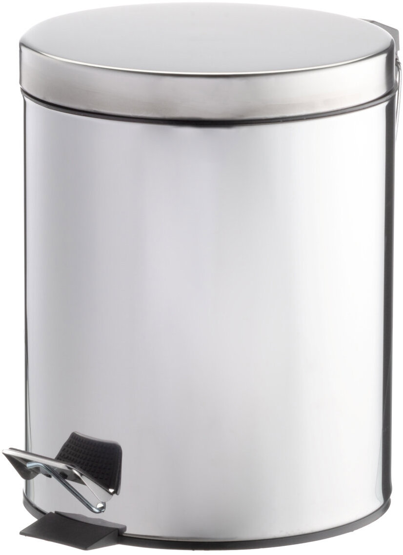 Nord Clean, Odpadkový koš s víkem, nerezová ocel, 5 l
