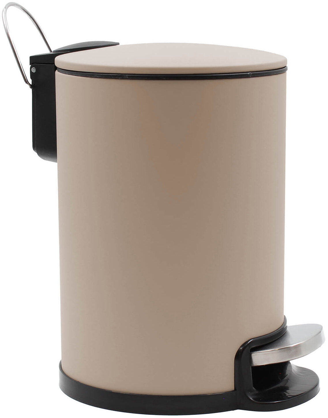 Douceur d'intérieur, Koupelnový s tichým zavíráním, 3 l, METALINE, béžový