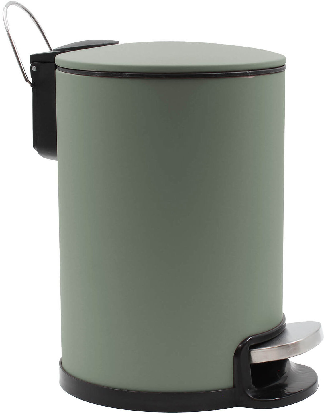 Douceur d'intérieur, Koupelnový s tichým zavíráním, 3 l, METALINE, zelený