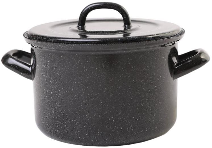 Beryl Hrnec s poklicí 18 cm, 2,6 l, černý