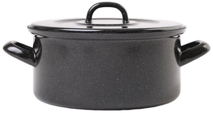 Beryl Kastrol s poklící 18 cm, 2 l, černý