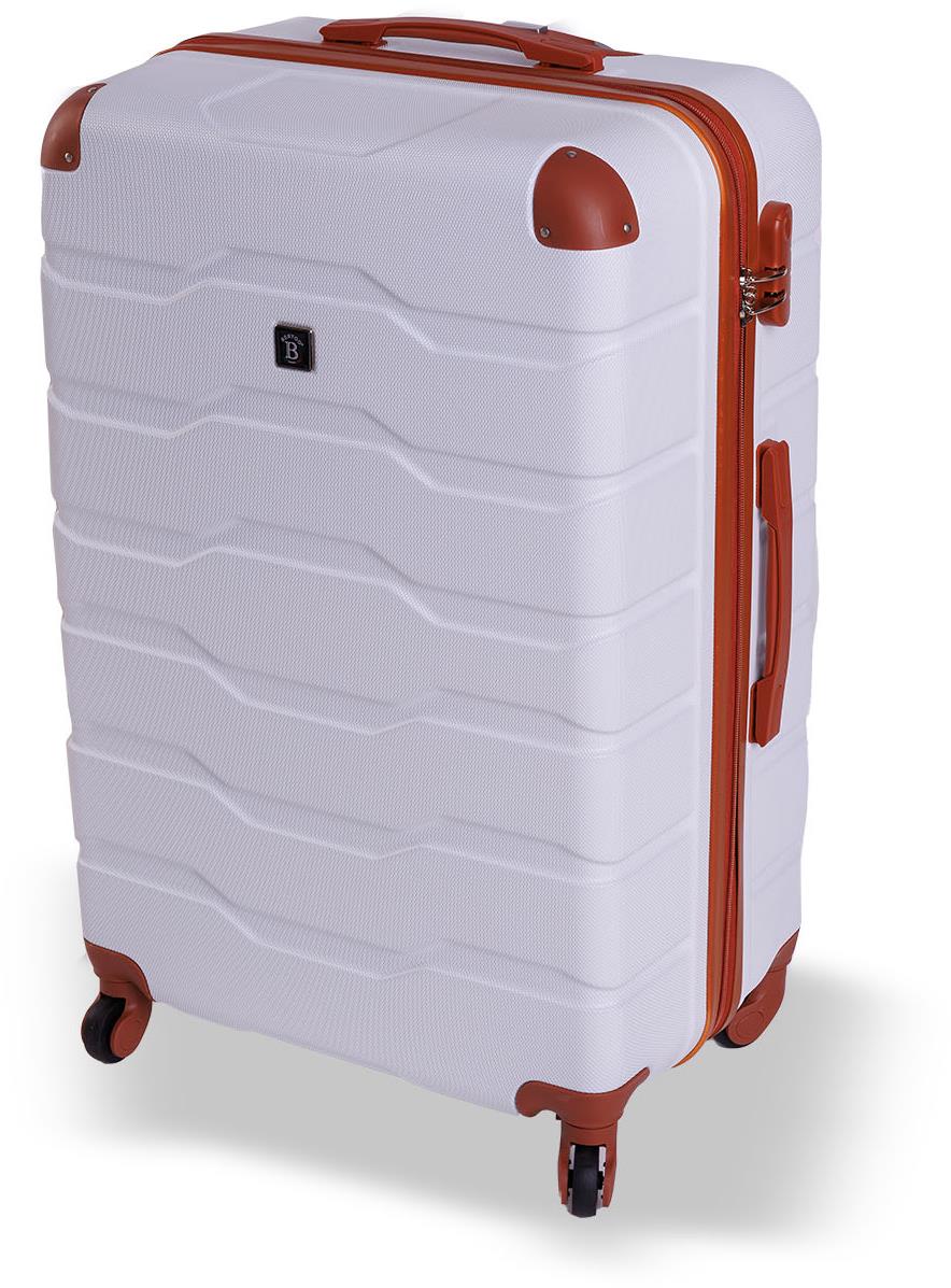 Bertoo Firenze Cestovní kufr, bílý 97 l