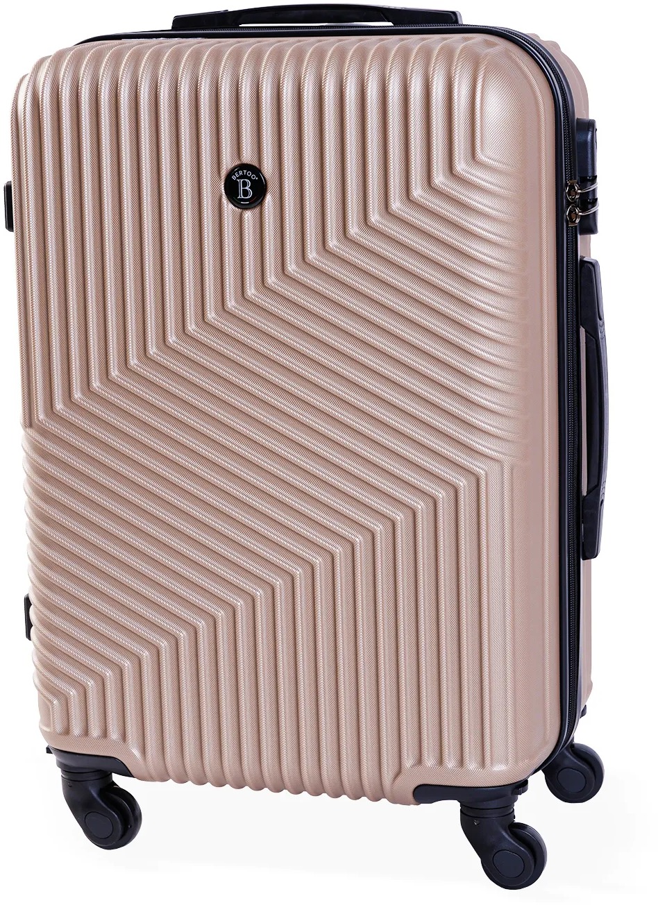 Bertoo Milano Cestovní kufr, champagne 52 l
