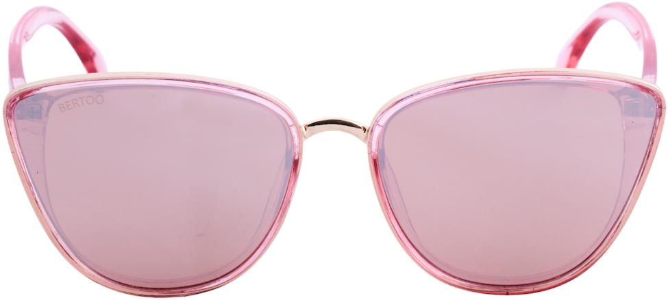 BERTOO dámské sluneční brýle Silvia pink