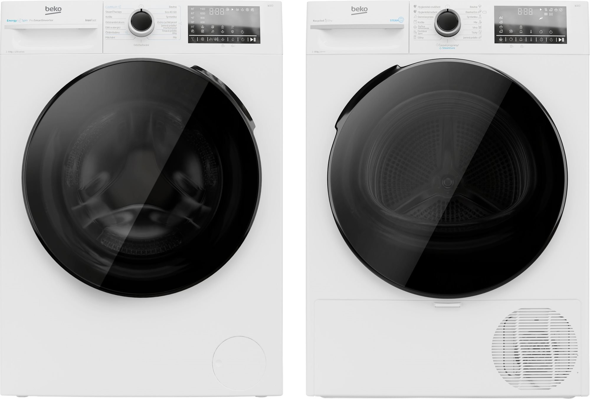 BEKO BM3WFU4821WC + BEKO BM3T4824WC