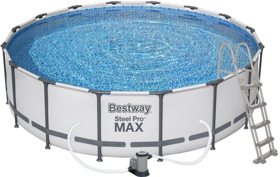BESTWAY Bazén s konstrukcí Steel Pro Max 4,88 × 1,22m - 5612Z