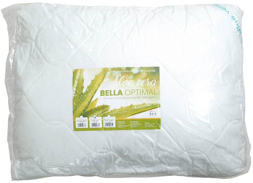 B.E.S. - Petrovice Polštář Bella Optimal Aloe Vera, 70 × 90 cm
