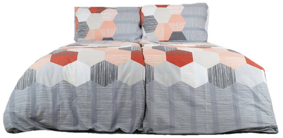 B.E.S. - Petrovice Povlečení krep 140 × 200 cm top class - Honey comb
