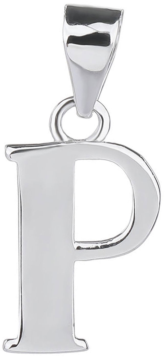 BEALIO 02904 Stříbrný přívěsek PÍSMENO P (Ag 925/1000, 1,06 g)