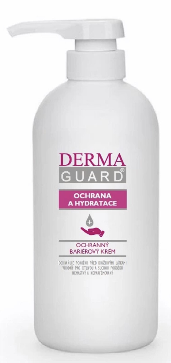 Dermaguard bariérový ochranný krém na ekzémy, opruzeniny a kontaktní vyrážky 500ml
