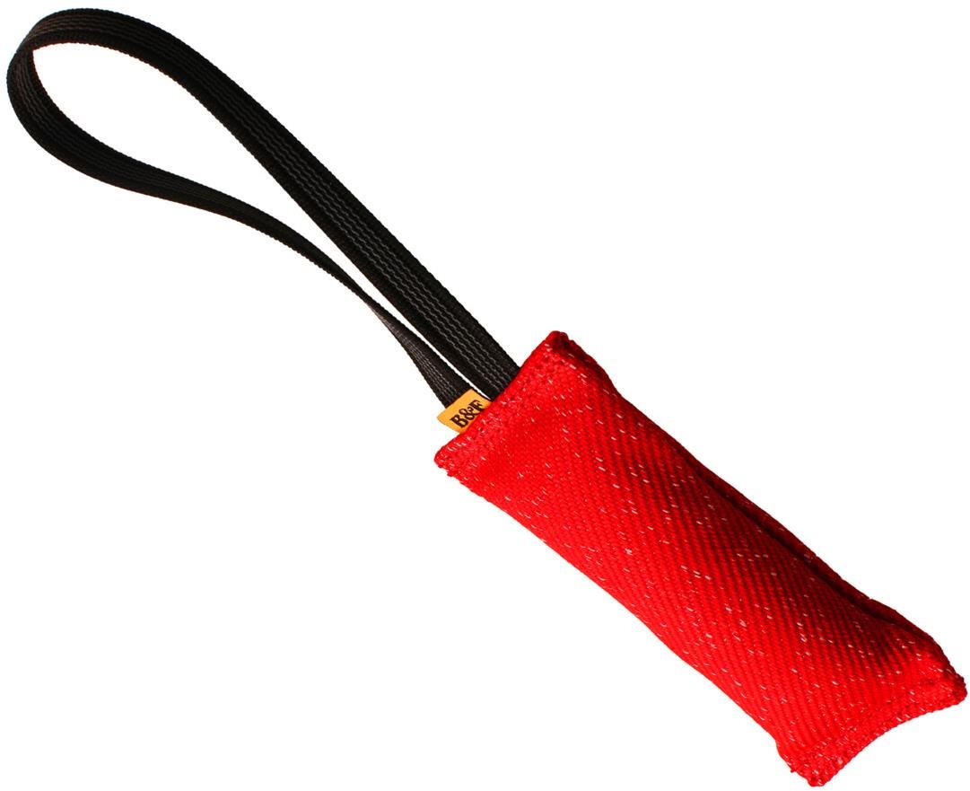 Bafpet Pešek RINGO, 1 × ucho, červená, rozměr "S", 40mm × 14cm, 09025