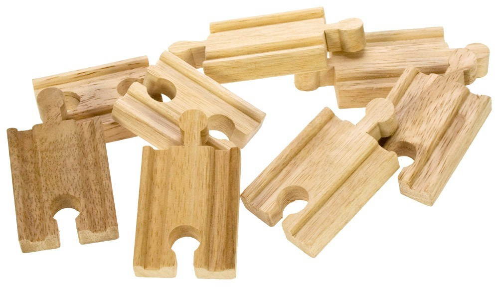 Bigjigs Rovné koleje 8ks