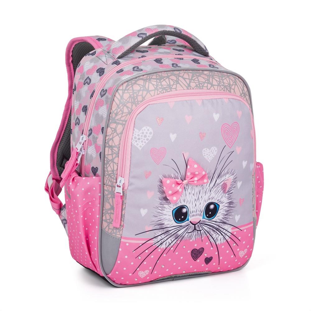 BAGMASTER MINI 24 A - předškolní batoh s motivem kočky