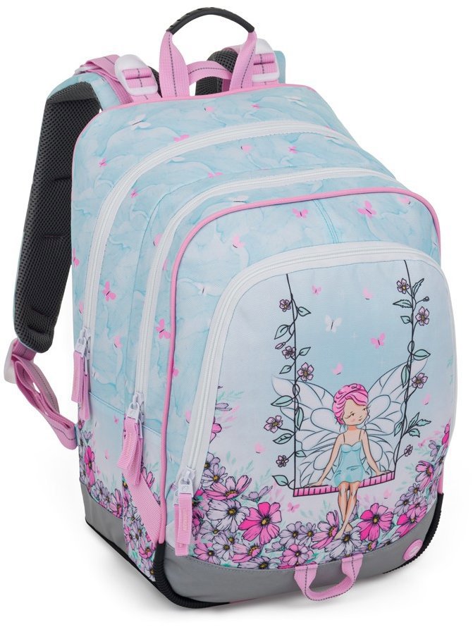BAGMASTER školní batoh Alfa 25 A, víla