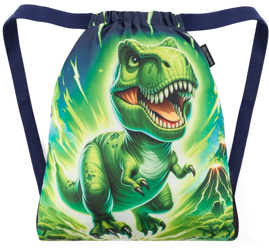 BAGMASTER sáček na přezůvky Lumi 25 C, dinosaurus